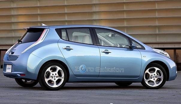 Der Nissan Leaf ist das erste, zu 100 Prozent rein elektrisch betriebene Zero Emission-Fahrzeug der Renault/Nissan-Allianz. Foto: Nissan/Auto-Reporter.NET